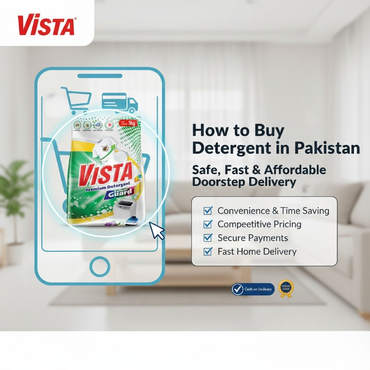 How to Buy Detergent Online in Pakistan - Safe, Fast & Affordable