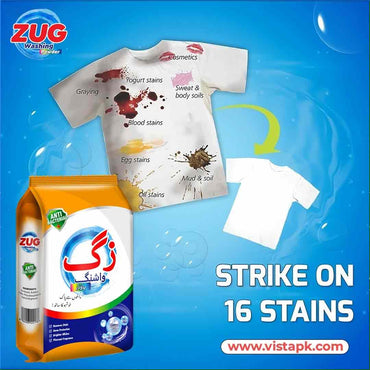 Zug Washing Powder: The Most Affordable Local Manufactured Brand in Pakistan