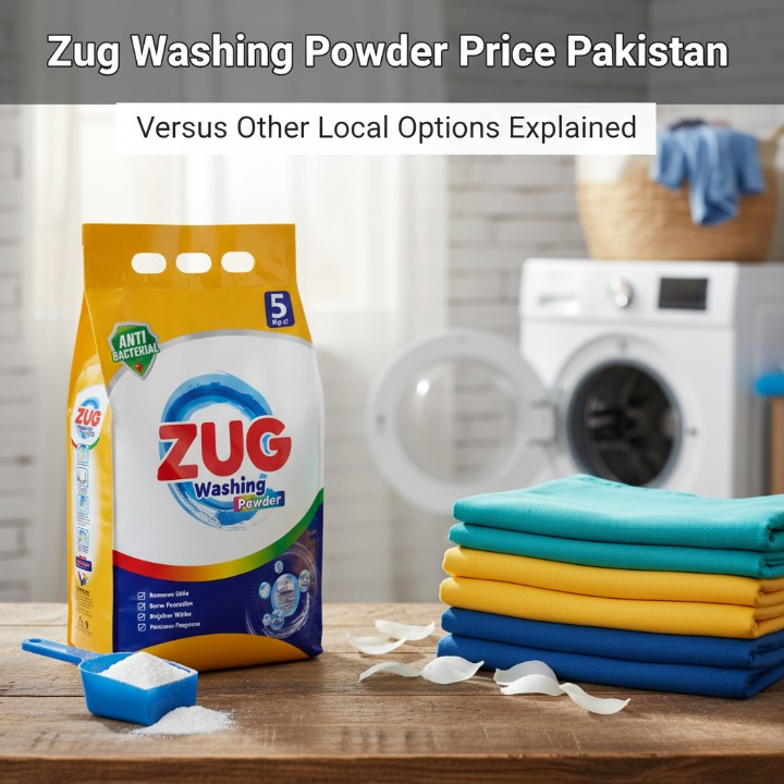 Zug washing powder in Pakistan