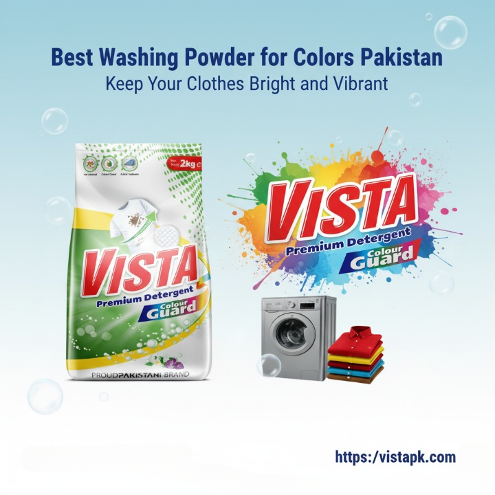 Best washing powder for colors Pakistan