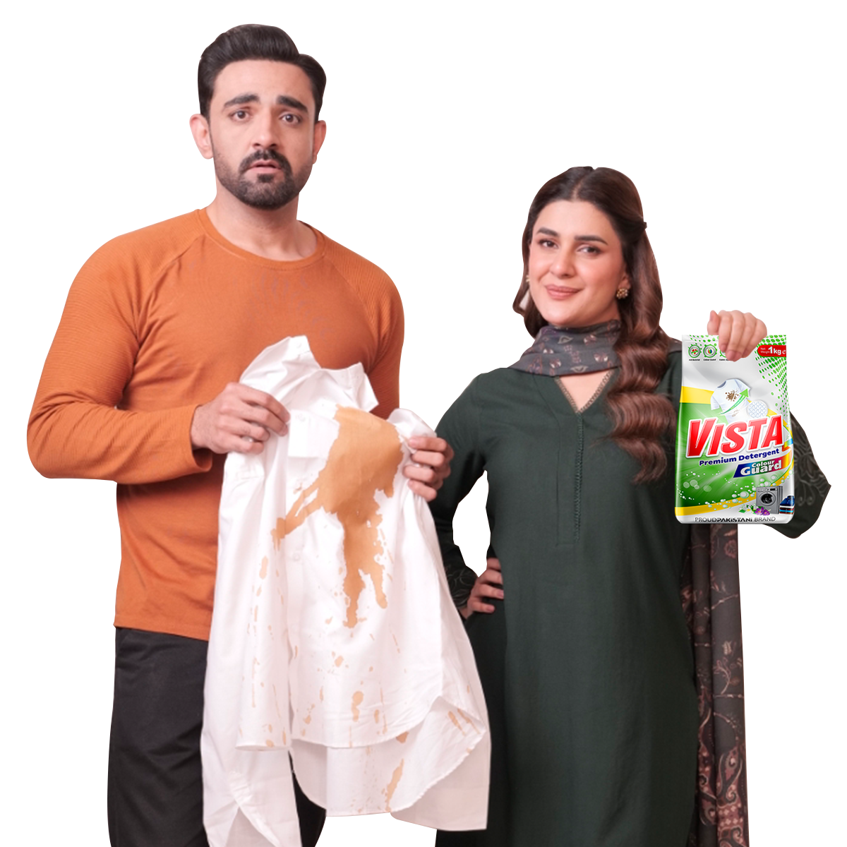 Affordable washing powder in Pakistan by Vista for budget-friendly cleaning